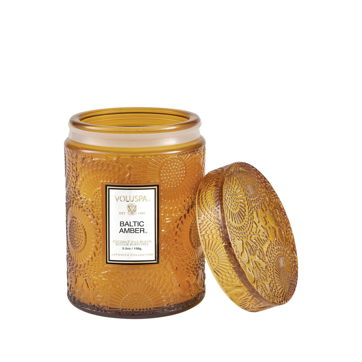 Vela Vidrio Baltic Amber