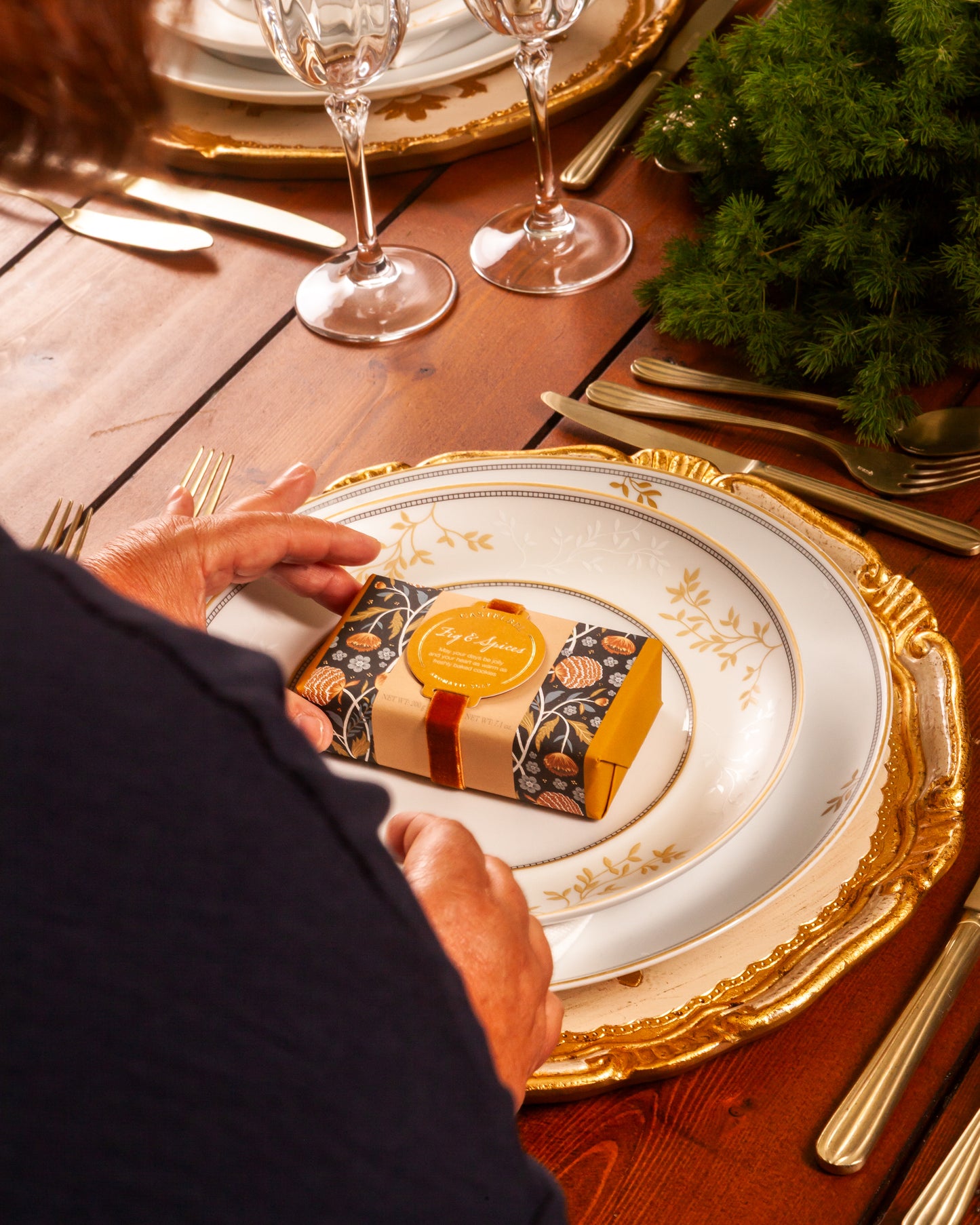 Jabon Navidad Fig & Spices 200g