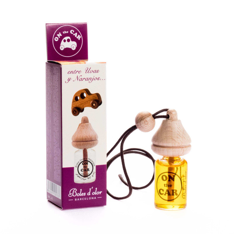 Ambientador Auto Entre Uvas y Naranjos