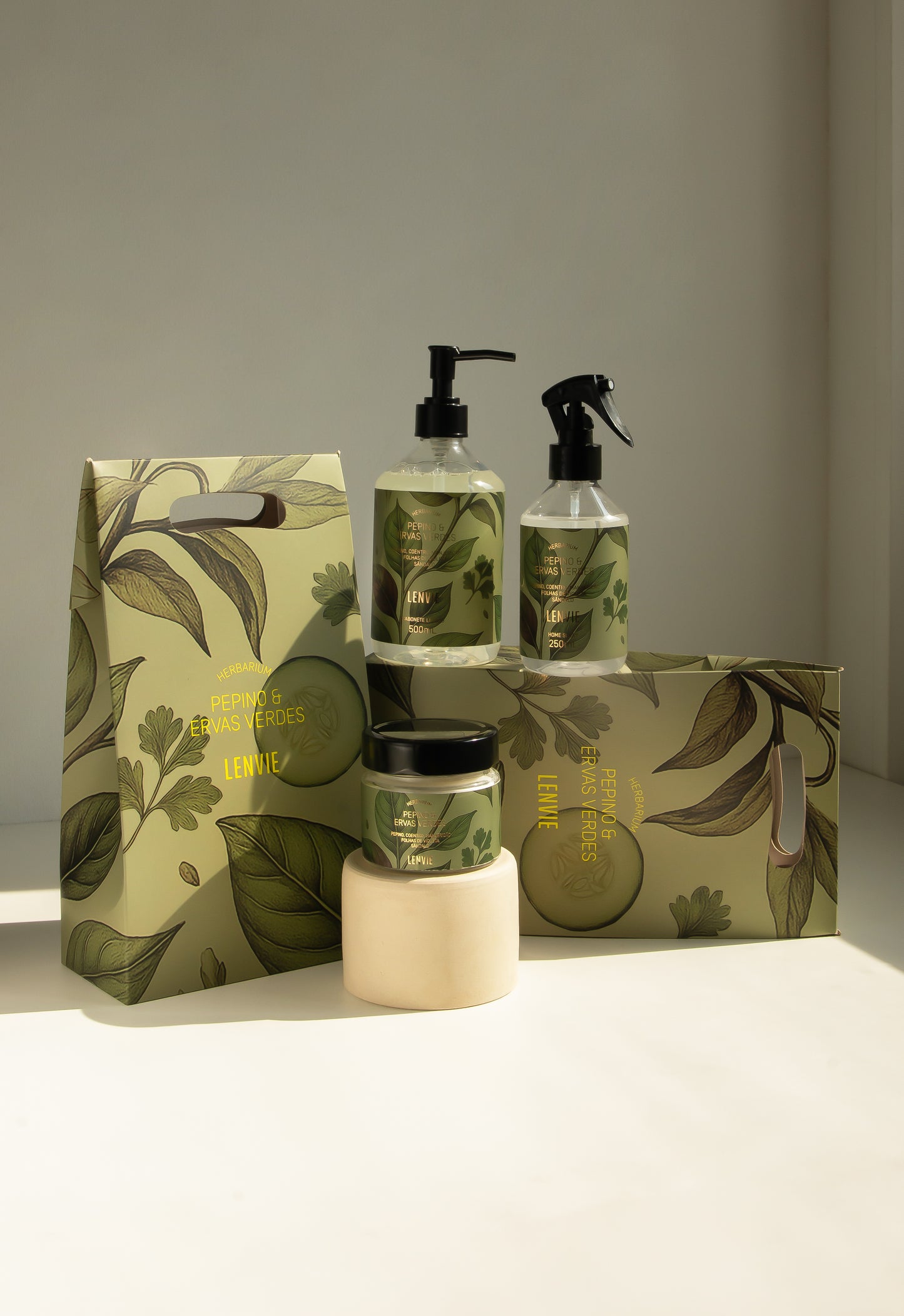 Jabon Liquido Pepino & Hierbas Verdes