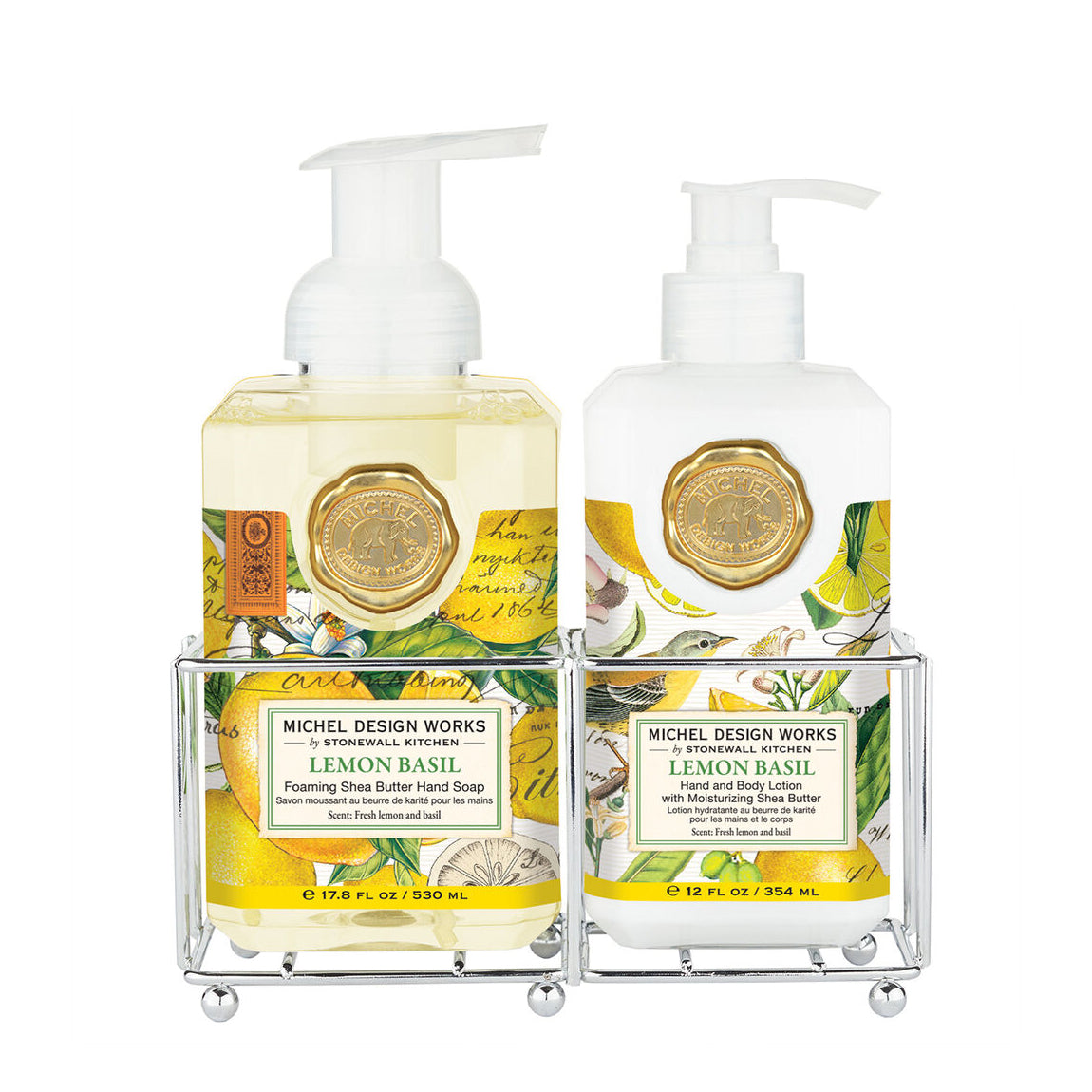 Set Jabon/Crema Lemon Basil
