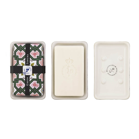Jabon con jabonera Green Sencha