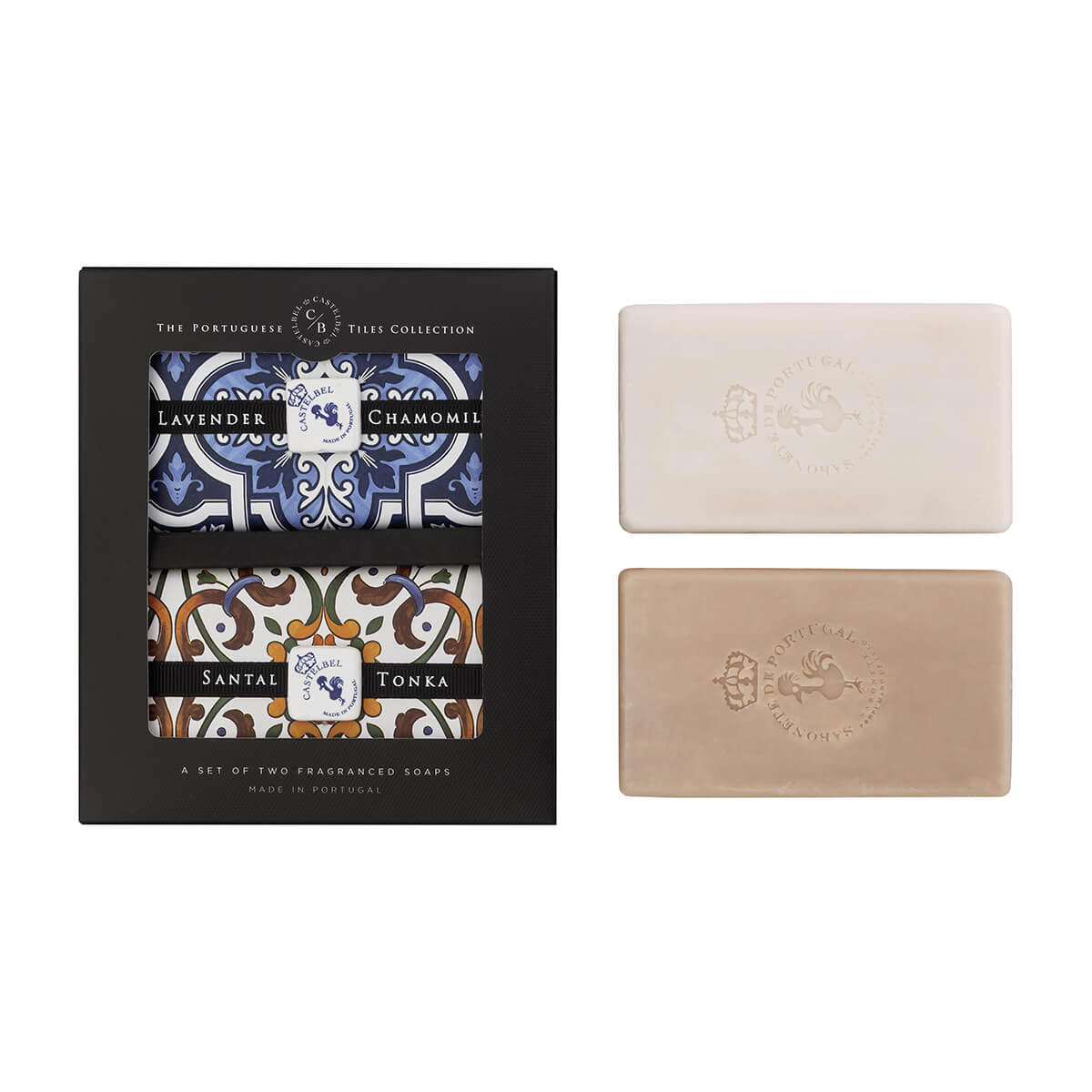 Set dos jabones Lavanda Manzanilla - Santal Tonka