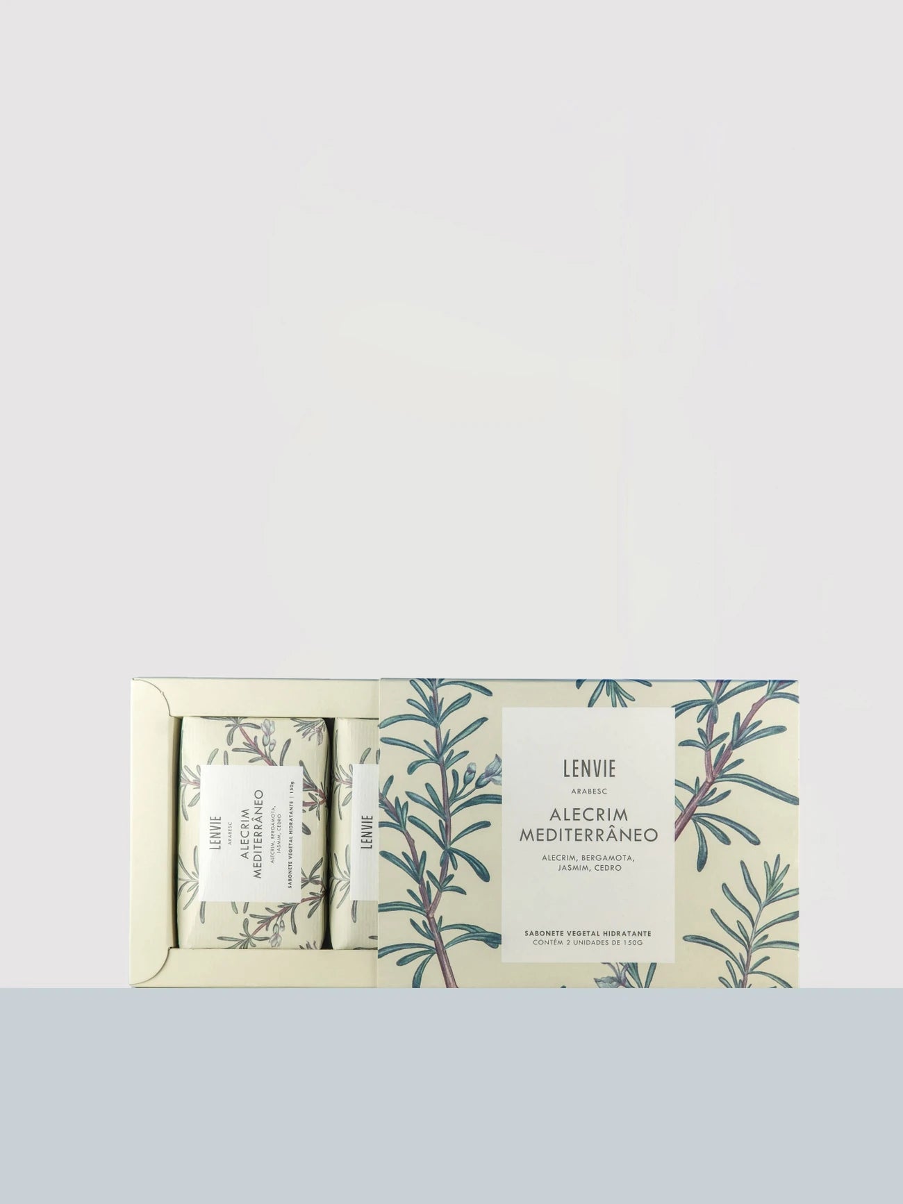 Set 3 Jabones Alecrim Mediterráneo