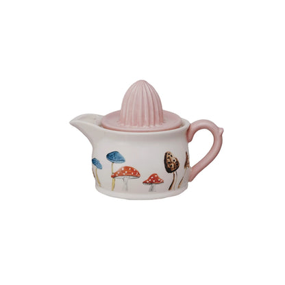 Exprimidor cerámica pintado a mano