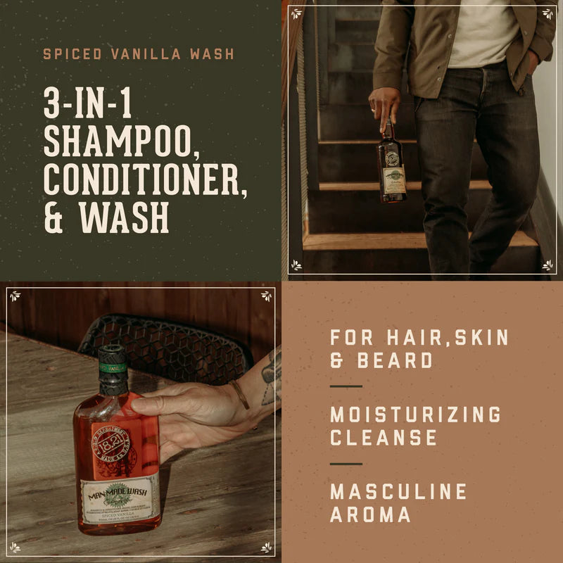 Spiced Vanilla Man Made Wash 542ml