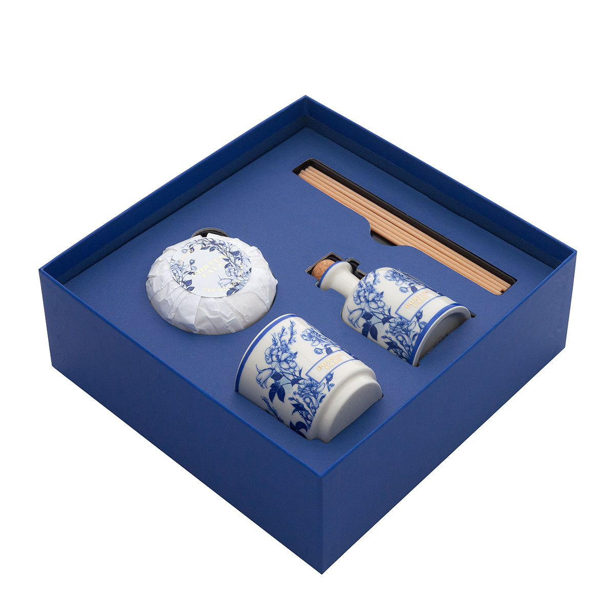 Cofre Navidad Gold & Blue