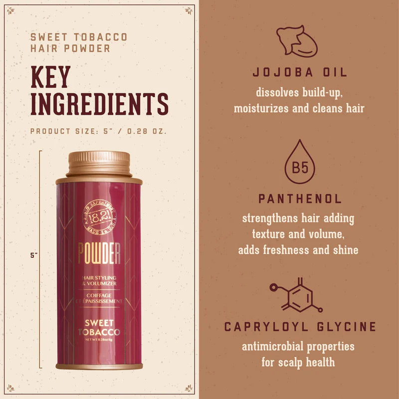 Sweet Tobacco Hair Powder
