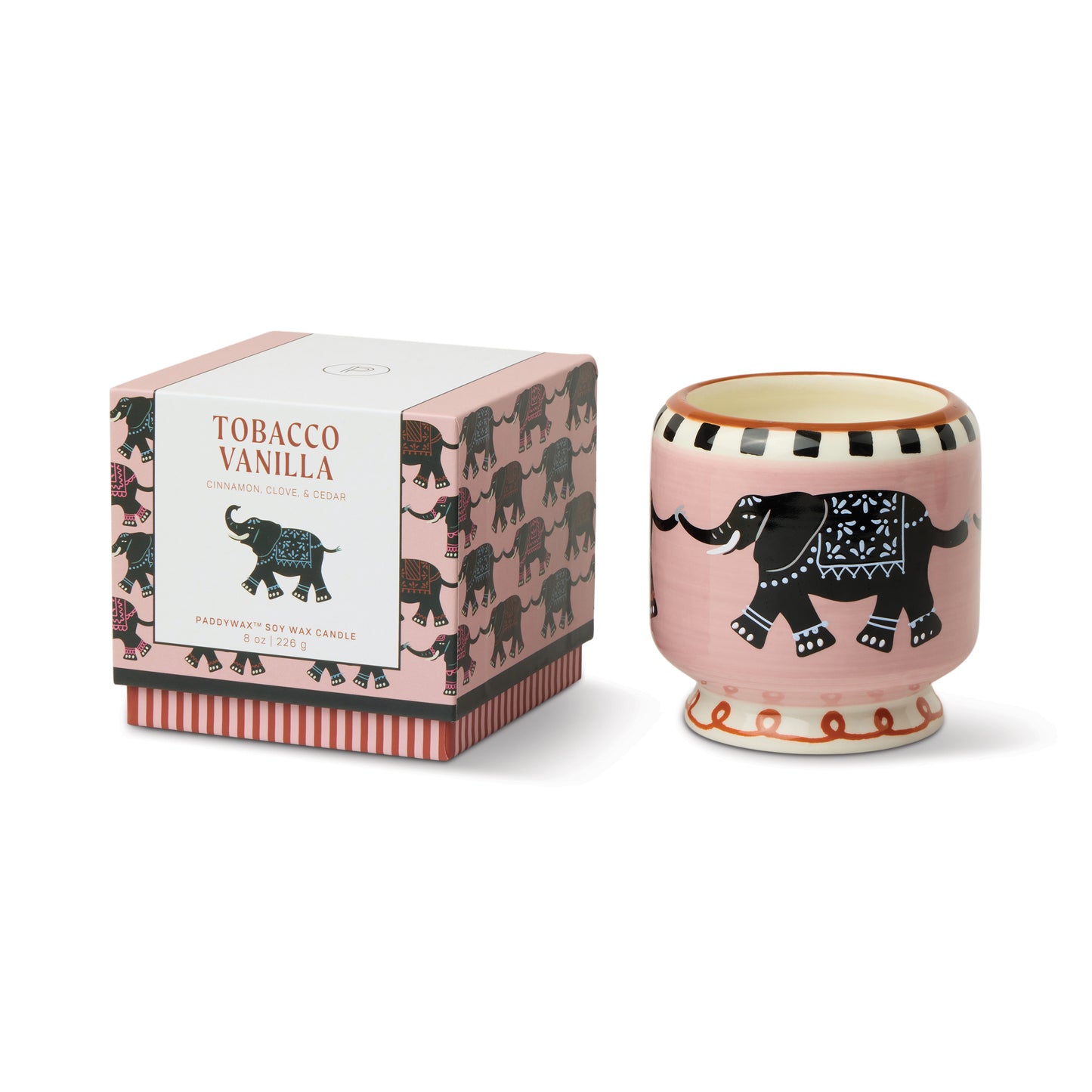 Vela A Dopo Cerámica Elephant - Tobacco & Vanilla