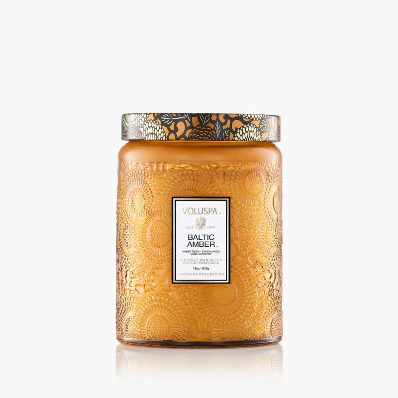 Vela Vidrio Grande Baltic Amber