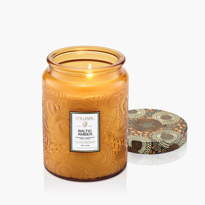 Vela Vidrio Grande Baltic Amber