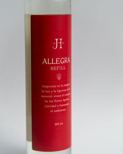 Recarga Difusor de Varillas Allegra