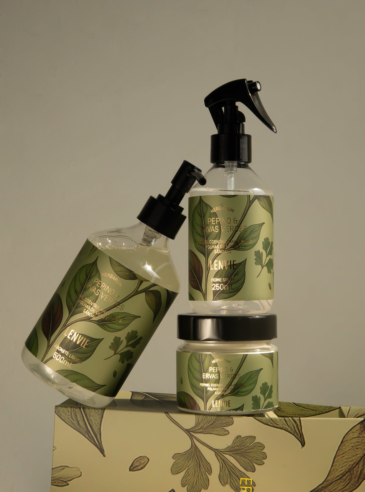Jabon Liquido Pepino & Hierbas Verdes