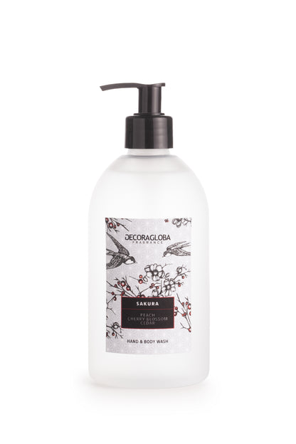 Jabón Líquido Manos y Cuerpo Sakura 500ml