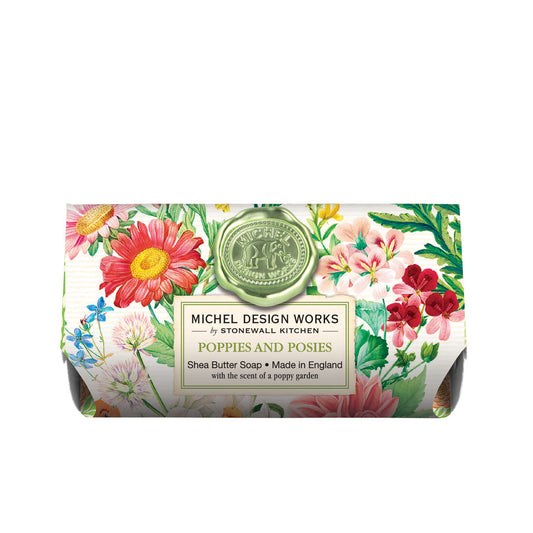 Jabón Barra Poppies & Posies