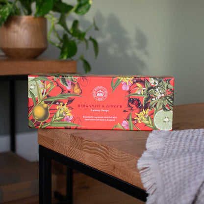 Set 3 jabones Bergamot & Ginger