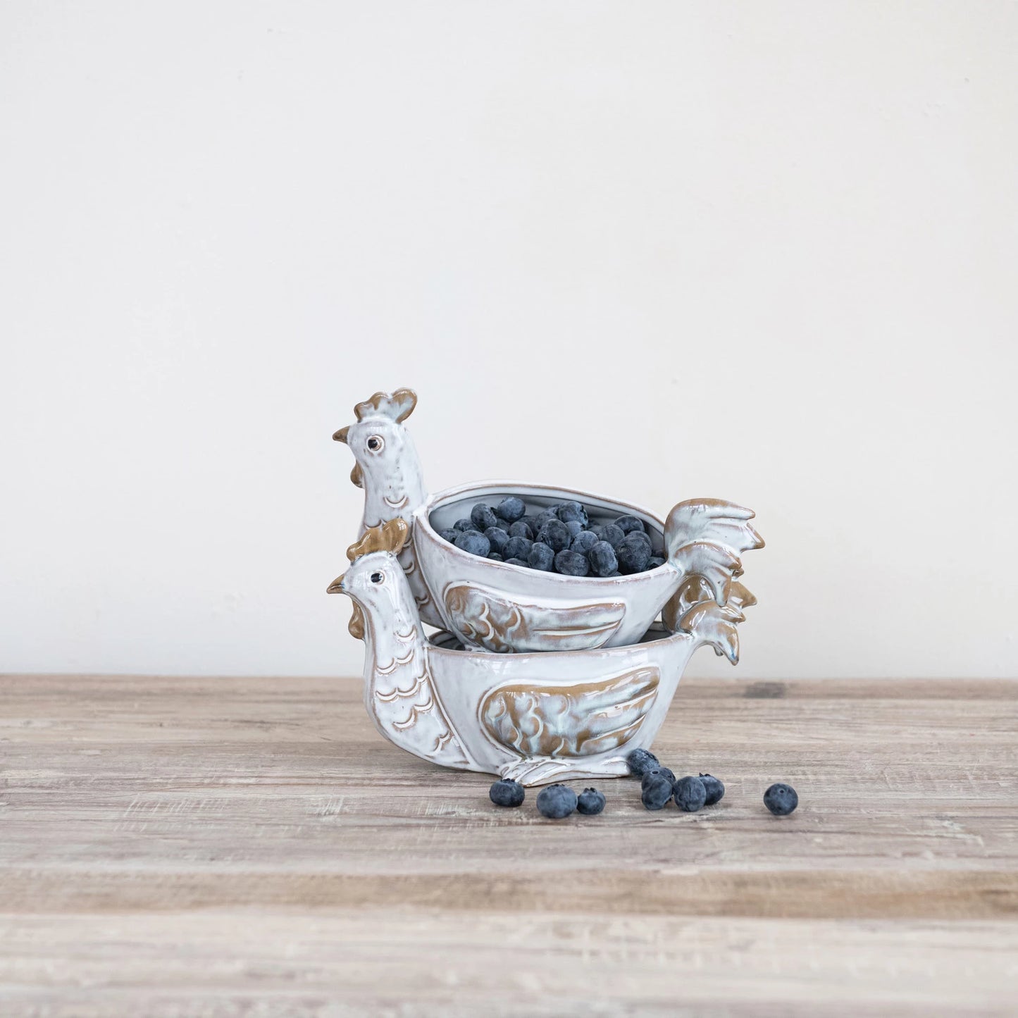 Jabonera gallina cerámica