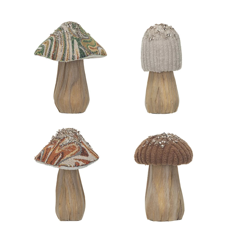 Set 4 hongos de género